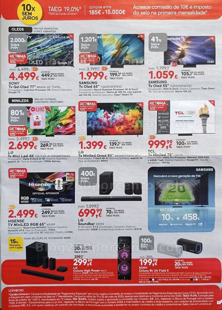 Antevisão Folheto WORTEN Promoções de 19 a 25 maio